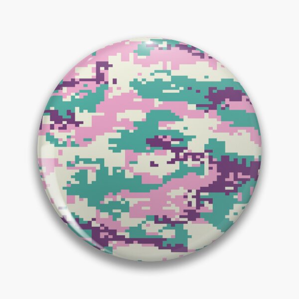 Item preview, Pink and green camouflage seamless pattern designed and sold by RubyCollection.