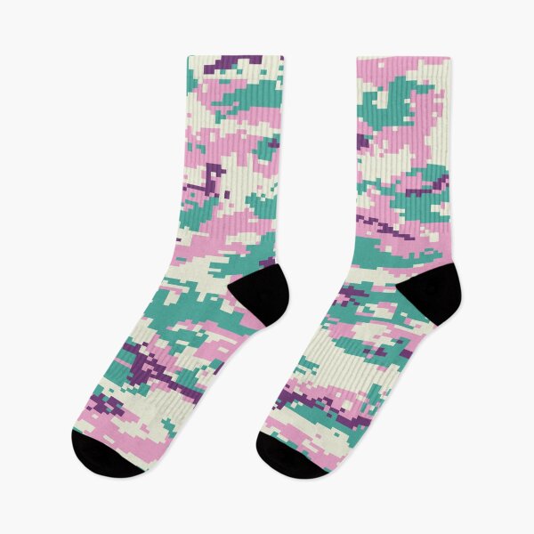 Item preview, Pink and green camouflage seamless pattern designed and sold by RubyCollection.