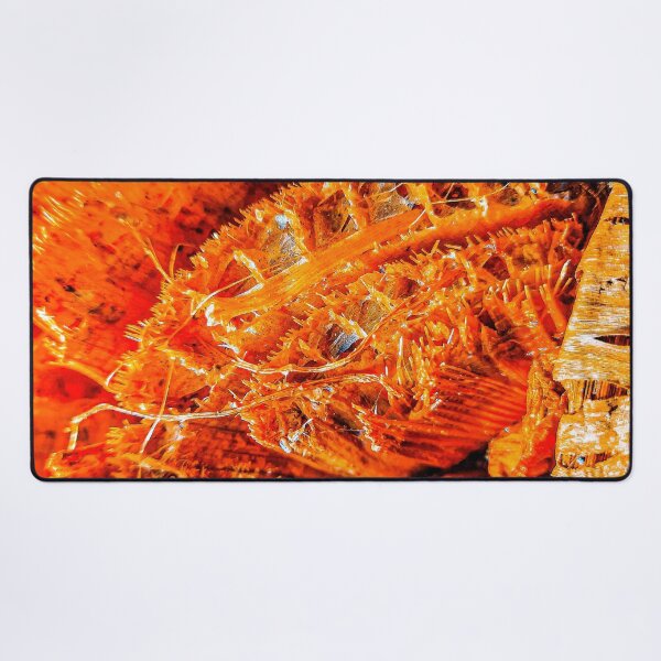 Item preview, Fibers from a cut banana stump trunk in golden orange XL designed and sold by kall3bu.