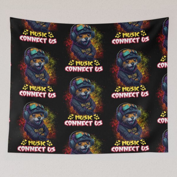 Item preview, Music Connect Us designed and sold by SmileOtter.