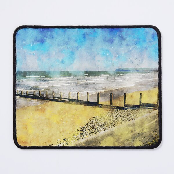 Item preview, Redcar Beach - Watercolour designed and sold by MichaelBShannon.
