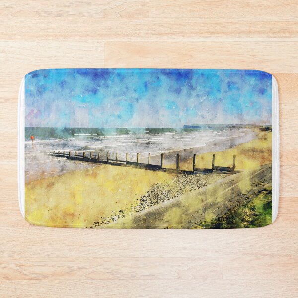 Item preview, Redcar Beach - Watercolour designed and sold by MichaelBShannon.