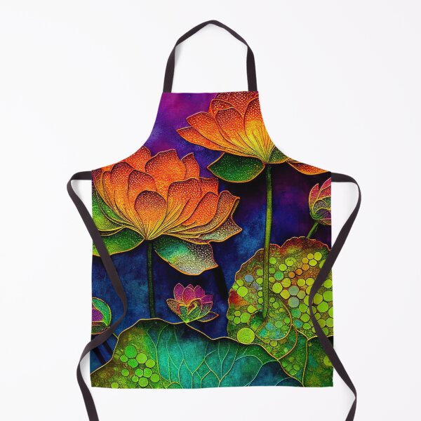 Item preview, A Fusion of Pointillism and Alcohol Ink Painting: Colorful Flowers in Mosaic designed and sold by Piotrek0001.