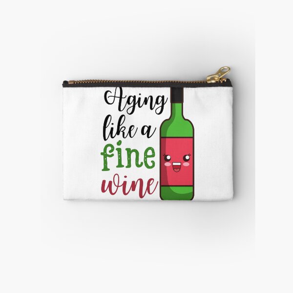 Item preview, Aging like a fine wine, cute wine bottle designed and sold by Drzamag.
