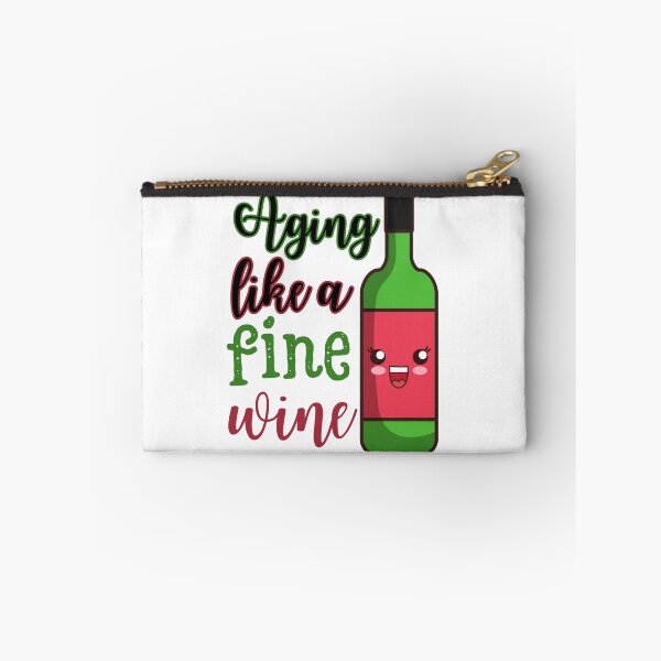Item preview, Aging like a fine wine, cute wine bottle designed and sold by Drzamag.
