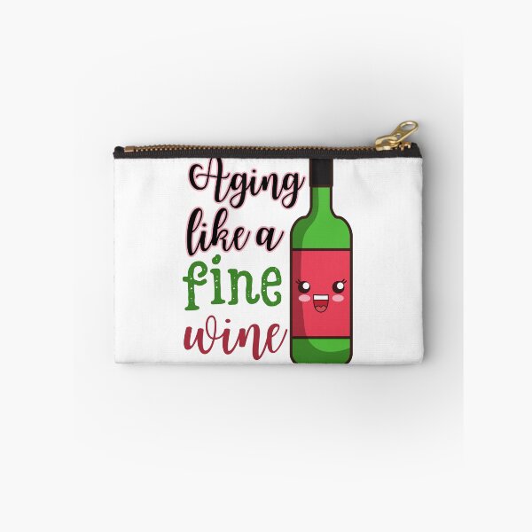 Item preview, Aging like a fine wine, cute wine bottle designed and sold by Drzamag.
