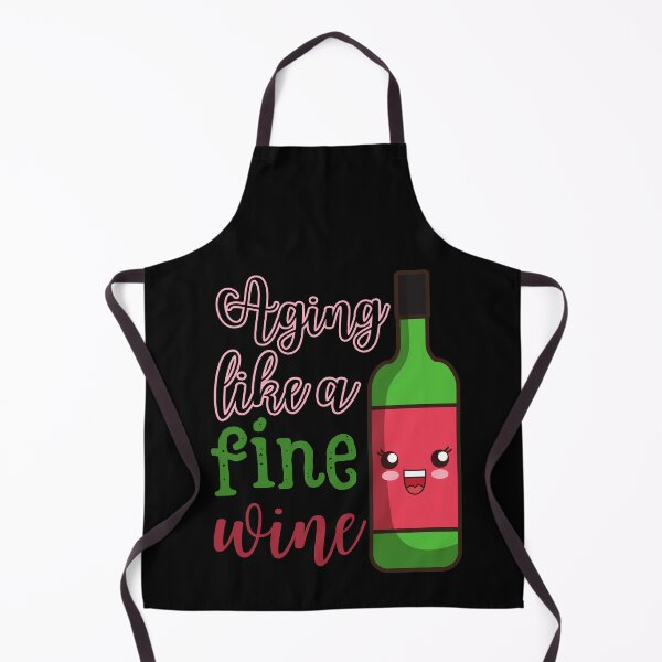 Item preview, Aging like a fine wine, cute wine bottle designed and sold by Drzamag.