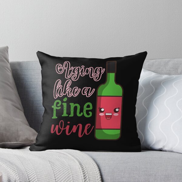 Item preview, Aging like a fine wine, cute wine bottle designed and sold by Drzamag.