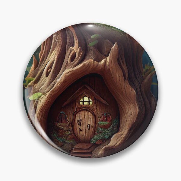 Item preview, Fairy House in tree designed and sold by Ingama-Designs.