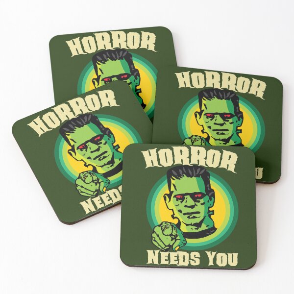 Item preview, Horror needs you, old style poster designed and sold by KoandZo.