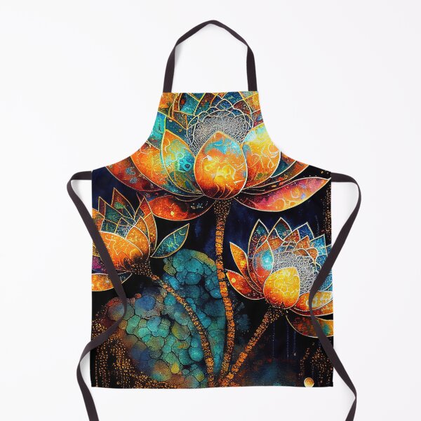 Item preview, A Fusion of Pointillism and Alcohol Ink Painting: Colorful Flowers in Mosaic designed and sold by Piotrek0001.
