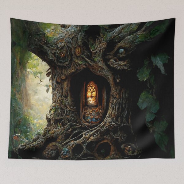 Item preview, Fairy Tree House designed and sold by Ingama-Designs.