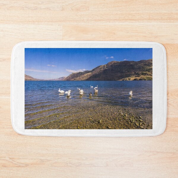 Item preview, Swans congregate on Ullswater in the English Lake District. designed and sold by MichaelBShannon.