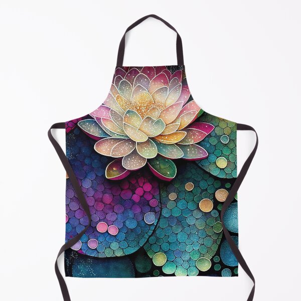 Item preview, A Fusion of Pointillism and Alcohol Ink Painting: Colorful Flowers in Mosaic designed and sold by Piotrek0001.
