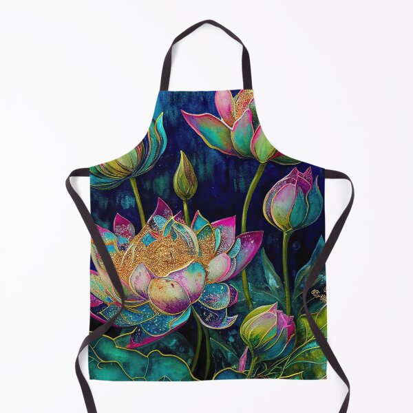 Item preview, A Fusion of Pointillism and Alcohol Ink Painting: Colorful Flowers in Mosaic designed and sold by Piotrek0001.
