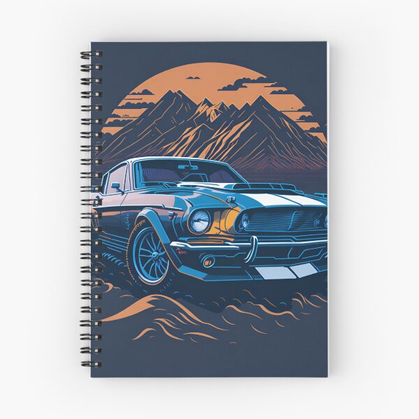 Item preview, Retro Mustang cobra shelby| Retro| Vector Image| Realistic car designed and sold by RedArtG09.