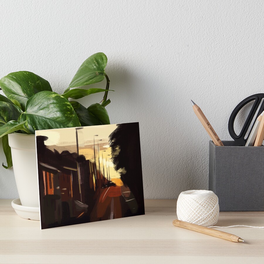 Item preview, Art Board Print designed and sold by mongogushi.