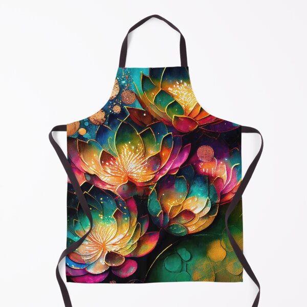 Item preview, A Fusion of Pointillism and Alcohol Ink Painting: Colorful Flowers in Mosaic designed and sold by Piotrek0001.