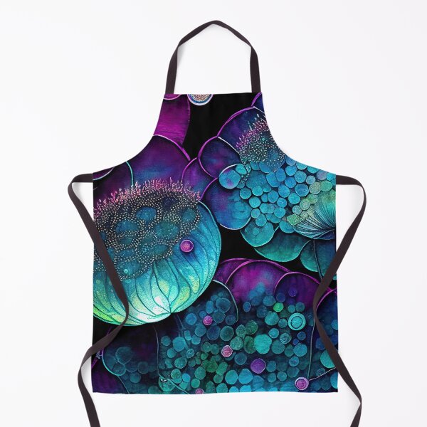 Item preview, A Fusion of Pointillism and Alcohol Ink Painting: Colorful Flowers in Mosaic designed and sold by Piotrek0001.