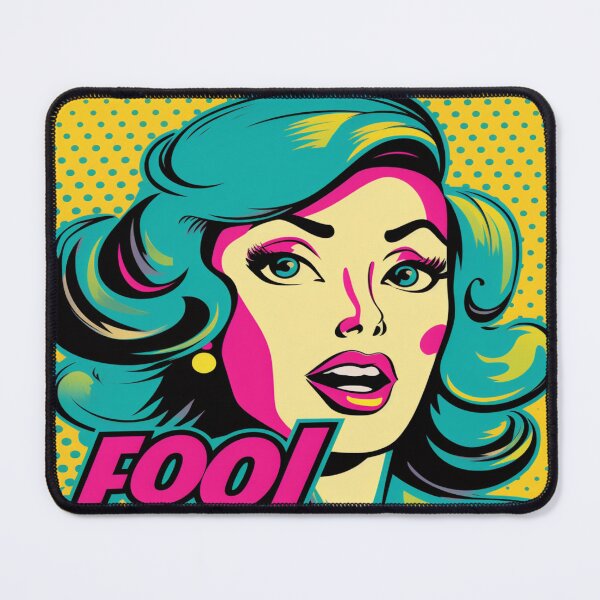 Item preview, April Fool Spiralution, Fun Pop-art style, quirky, bold, colorful designed and sold by Spiralution.