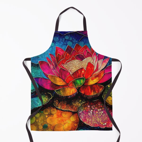 Item preview, A Fusion of Pointillism and Alcohol Ink Painting: Colorful Flowers in Mosaic designed and sold by Piotrek0001.
