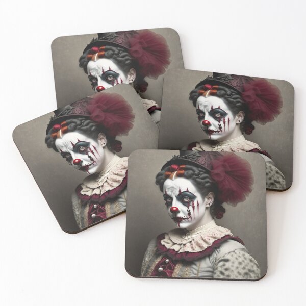 Item preview, Sad Scary Nightmare Victorian Female Clown designed and sold by KALEIDOSCOPE UK.