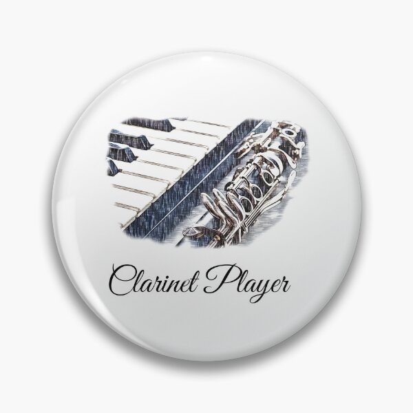 Item preview, Clarinet player designed and sold by piesdesignart.