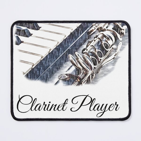 Item preview, Clarinet player designed and sold by piesdesignart.