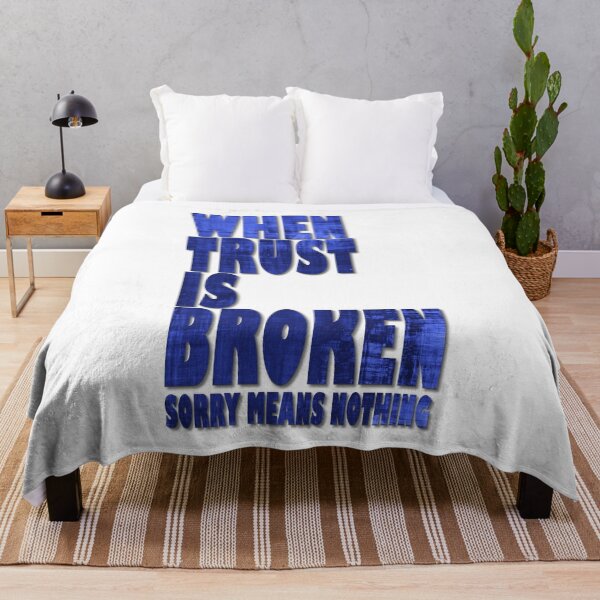 Item preview, WHEN TRUST IS BROKEN designed and sold by PsychoLifestyle.