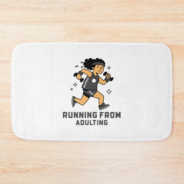 Item preview, Escaping Adulting - Humorous Running Design for Stressed Out Adults designed and sold by ElLocoMus.