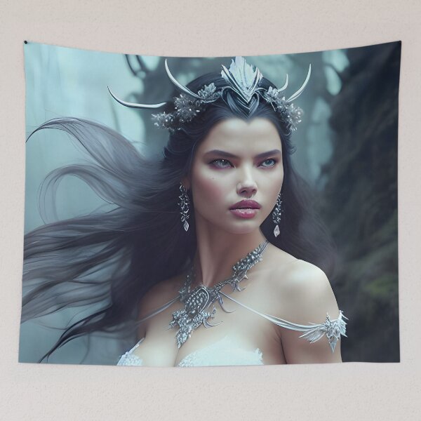 Item preview, Lady Frost Demon of Haunted Forest designed and sold by magikman65.