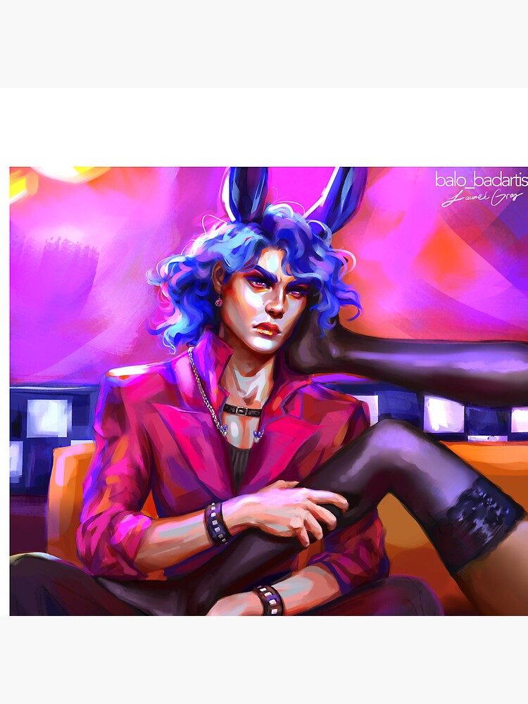 Angry Glamrock Bonnie | Art Board Print