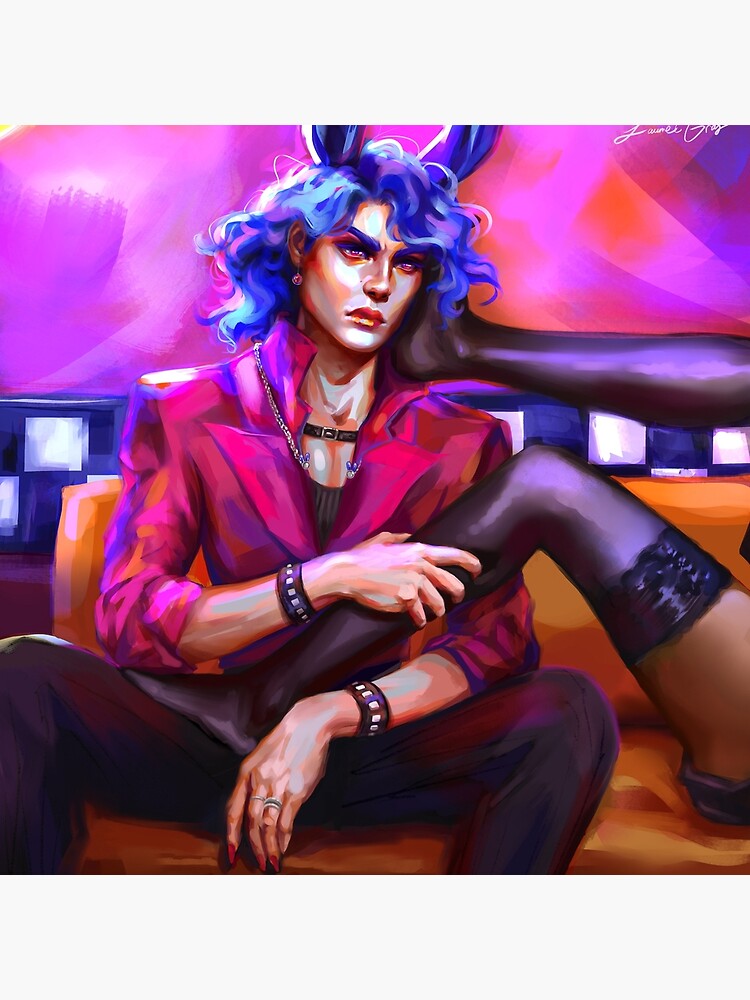 Glamrock Bonnie  Postcard for Sale by balobadartist