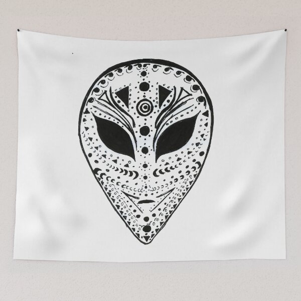 Item preview, Alien, Extraterrestrial, Space, Outer Space, Galaxy, Universe designed and sold by HighArtDesigns.