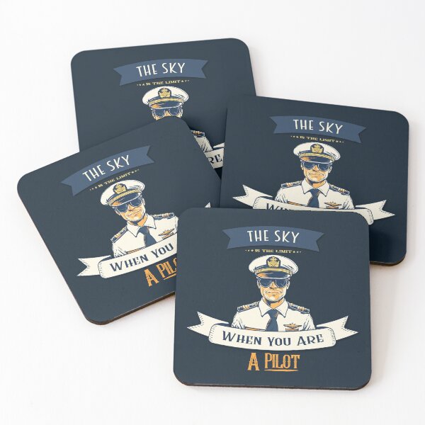 Item preview, The Sky is the Limit When You are a Pilot designed and sold by VectorManiac.