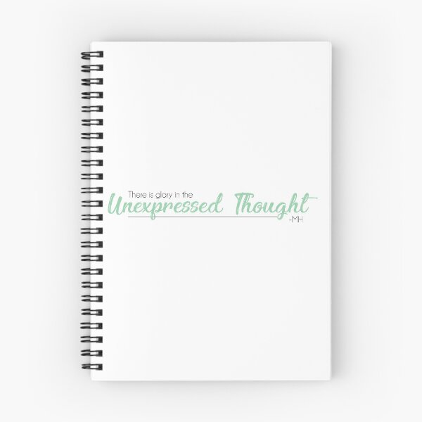 Item preview, There is Glory in the Unexpressed Thought designed and sold by katmarvel12.