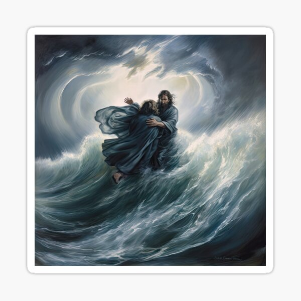 Item preview, The Saviour's Embrace designed and sold by artgoldenvalley.