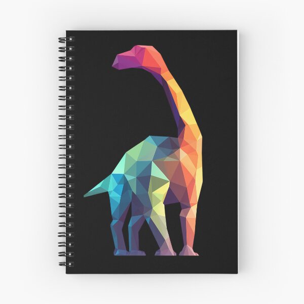 Item preview, Polygon dinosaur sauropod retrowave vintage neon 80s designed and sold by MDCGraphics.