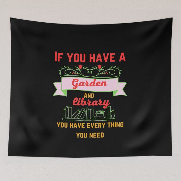 Item preview, If you have a garden and library you have every thing you need designed and sold by PODgraphics.