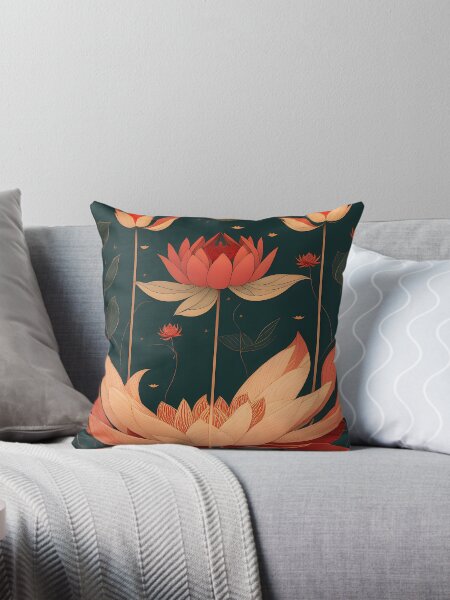 Artikel-Vorschau von Roter Lotus japanische Kunst, designt und verkauft von Tokyo Retro.