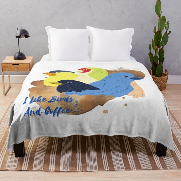 Item preview, I Like Birds And Coffee designed and sold by ichirochen.