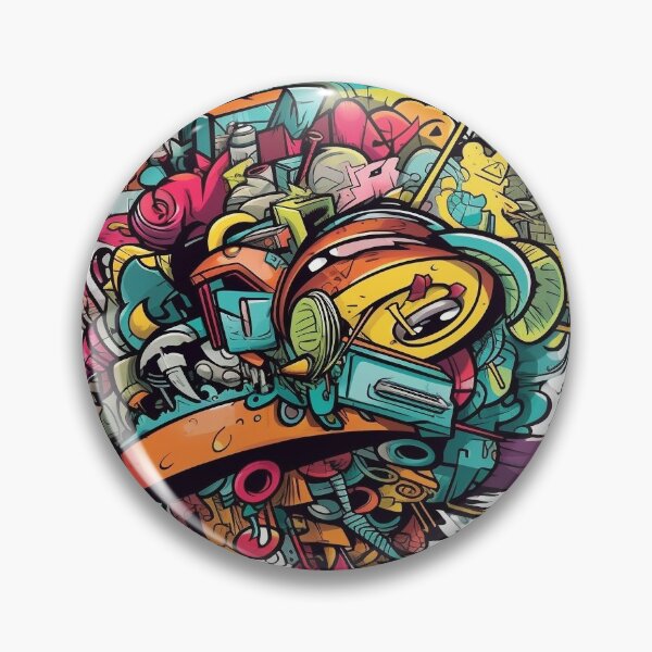 Item preview, graffiti Sticker TRANSPARANT BACKGROUND designed and sold by abatkok.