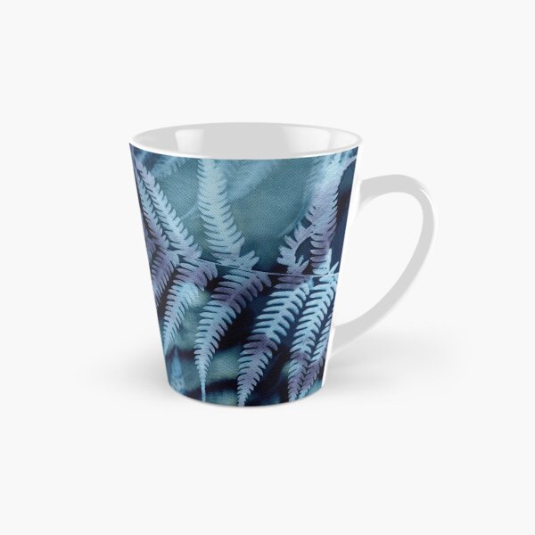 Item preview, Forest Dreaming fern deep rainforest jungle cyanotype art designed and sold by Blue Bower Art.