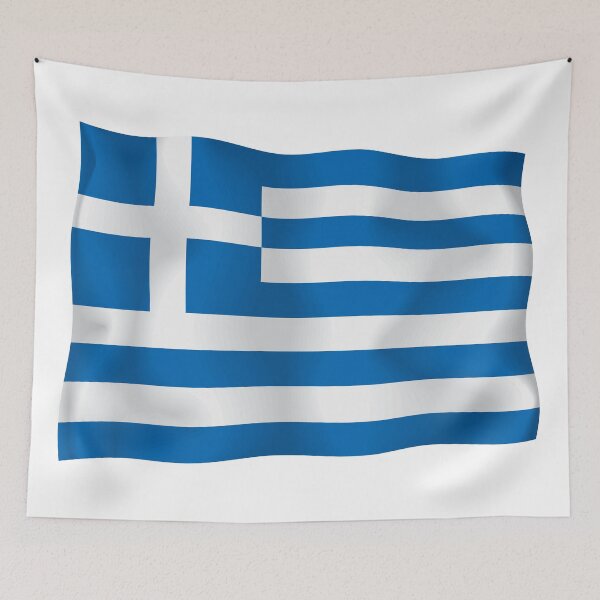 Item preview, 3D Animated Waving Flag of Greece designed and sold by drsaver.