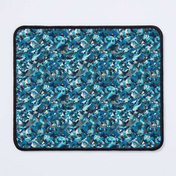 Item preview, Army Blue Camo Print Camouflage Pattern Graphic Pixelated Military Colorful Abstract Country designed and sold by arcadetoystore.