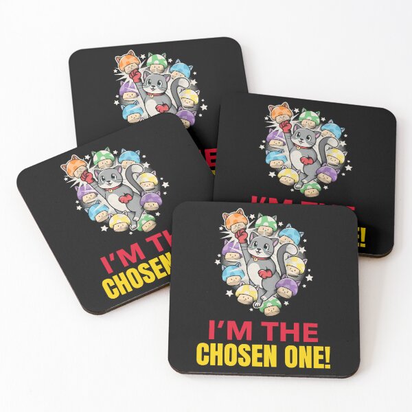 Item preview, I Am The Chosen One - Funny Cute Cat designed and sold by Sarcastic Tee.