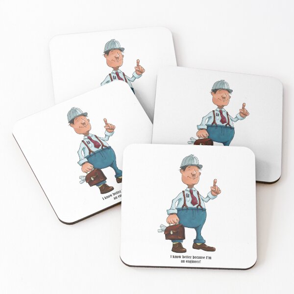 Item preview, An engineer who knows better. designed and sold by HausmannArt.