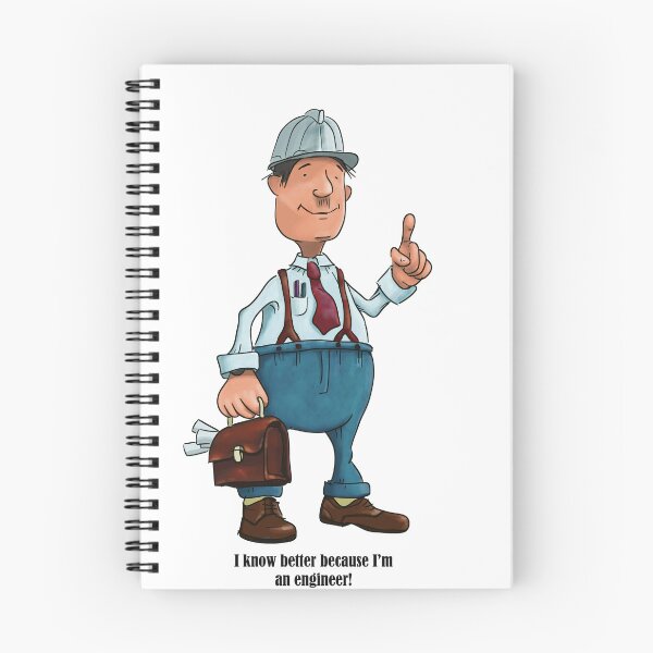 Item preview, An engineer who knows better. designed and sold by HausmannArt.