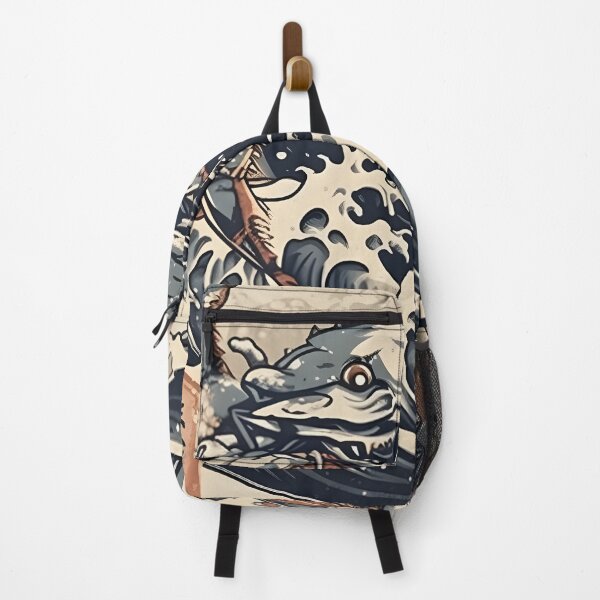 Item preview, crab in a japanese style art design designed and sold by NickLivin.