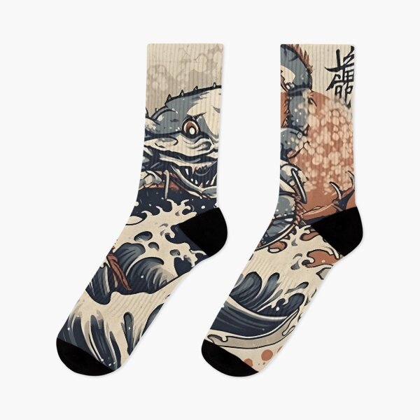 Item preview, crab in a japanese style art design designed and sold by NickLivin.
